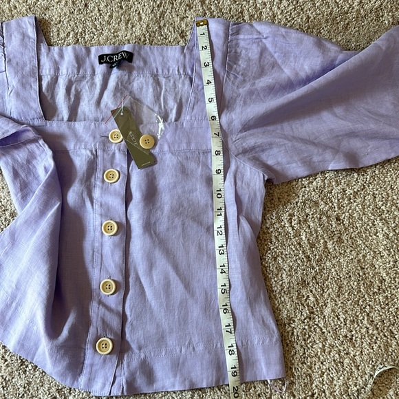 J crew linen top - Picture 9 of 9